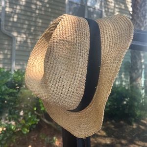J crew straw hat